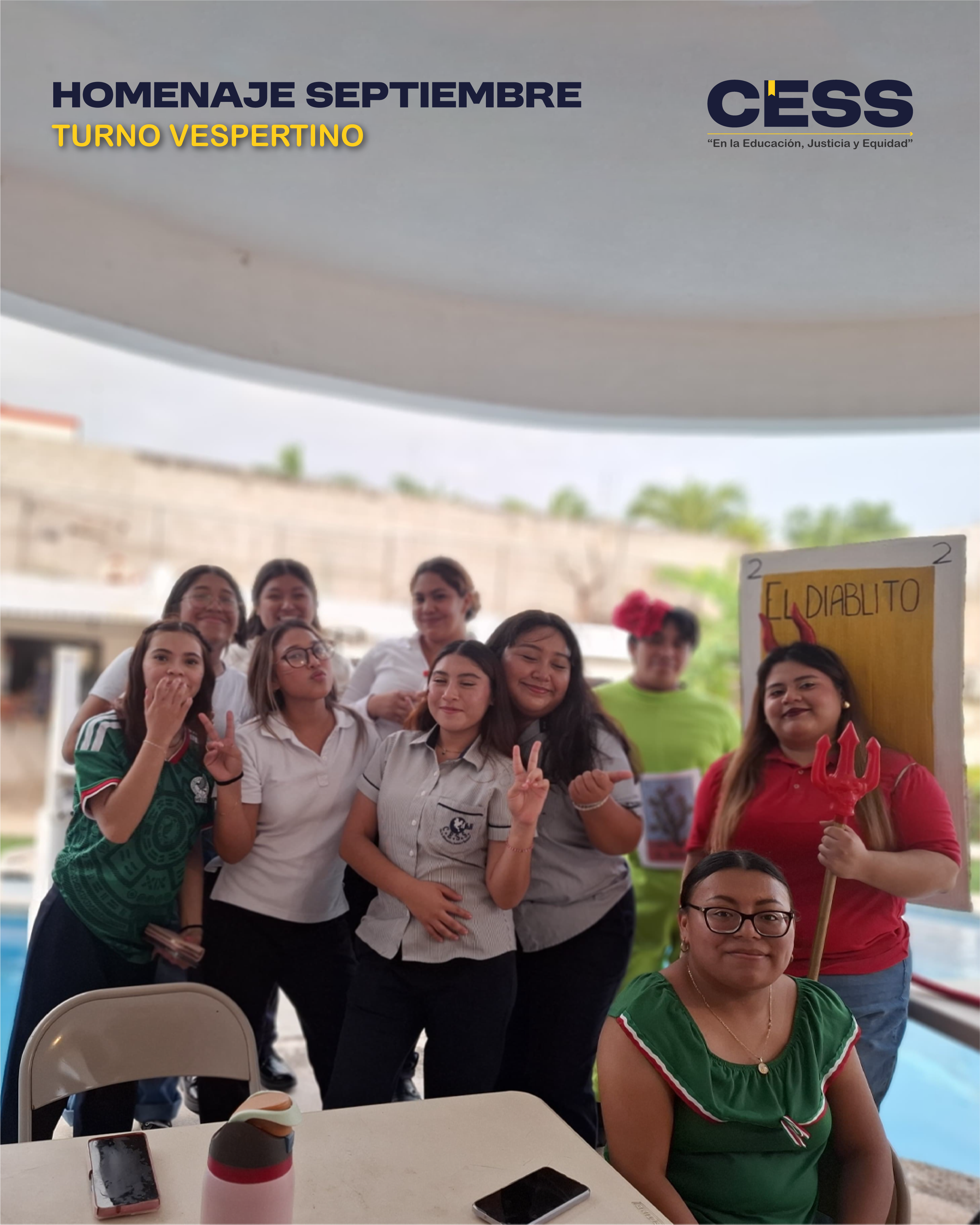 ¡Viva México! Alumnos de Psicopedagogía encabezan homenaje al mes de septiembre