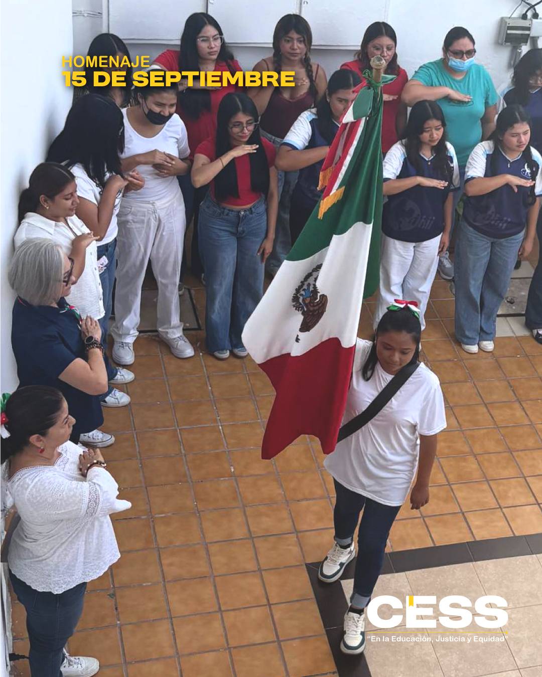 Homenaje del 15 de septiembre